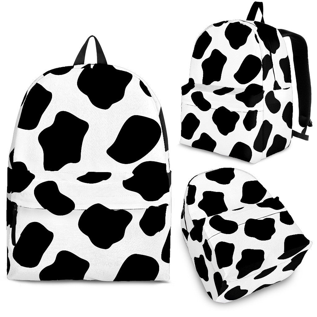 Cow Print Backpack