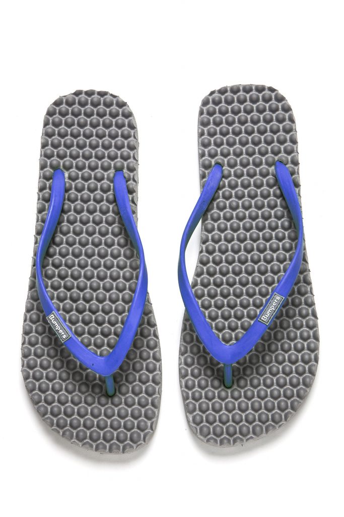 Flip Flops Slim //  Grey & Blue