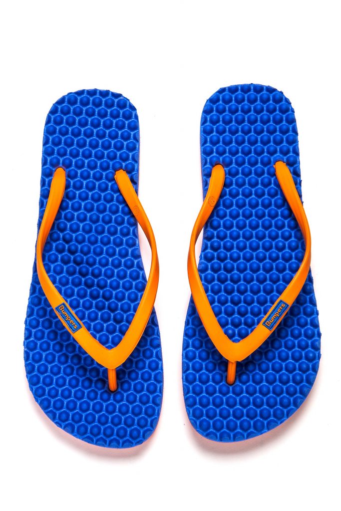 Flip Flops Slim // Blue Orange