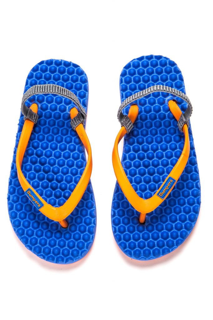 Flip Flops Kids // Blue Orange