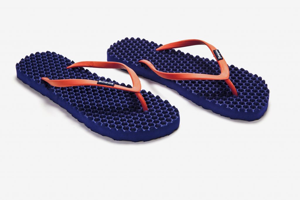 Flip Flops Slim // Navy Red