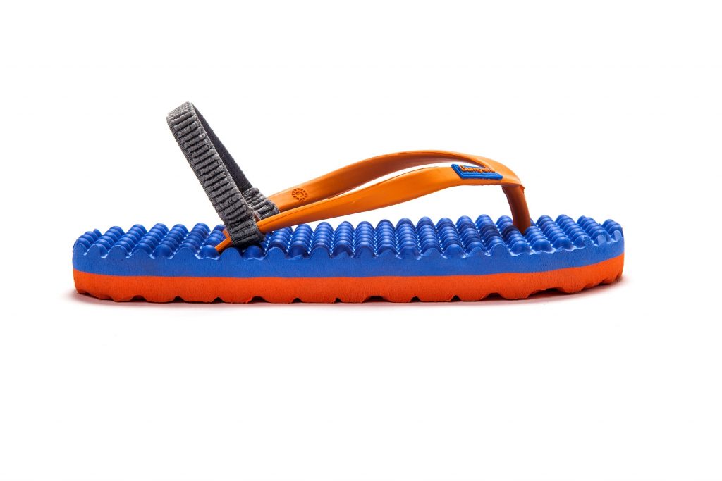 Flip Flops Kids // Blue Orange