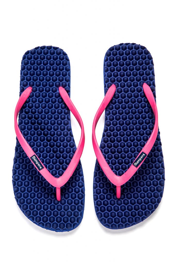 Flip Flops Slim //  Navy & Pink