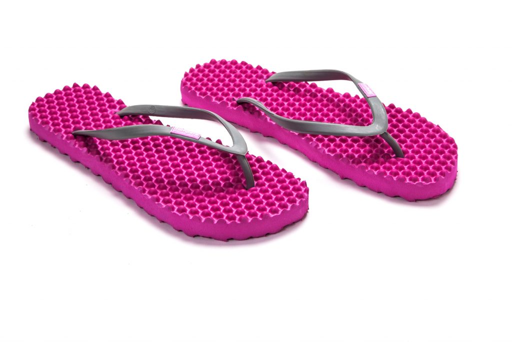 Flip Flops Slim // Pink Grey