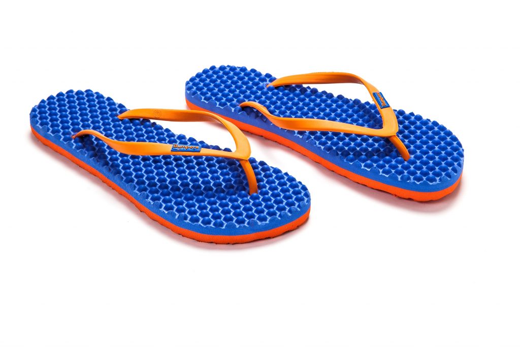 Flip Flops Slim // Blue Orange