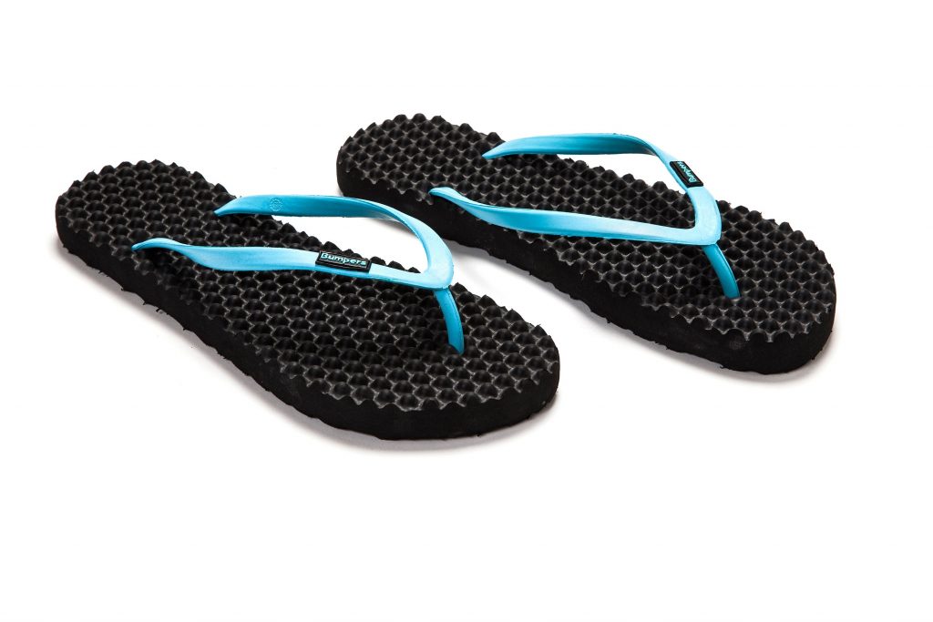 Flip Flops Kids // Black Light Blue