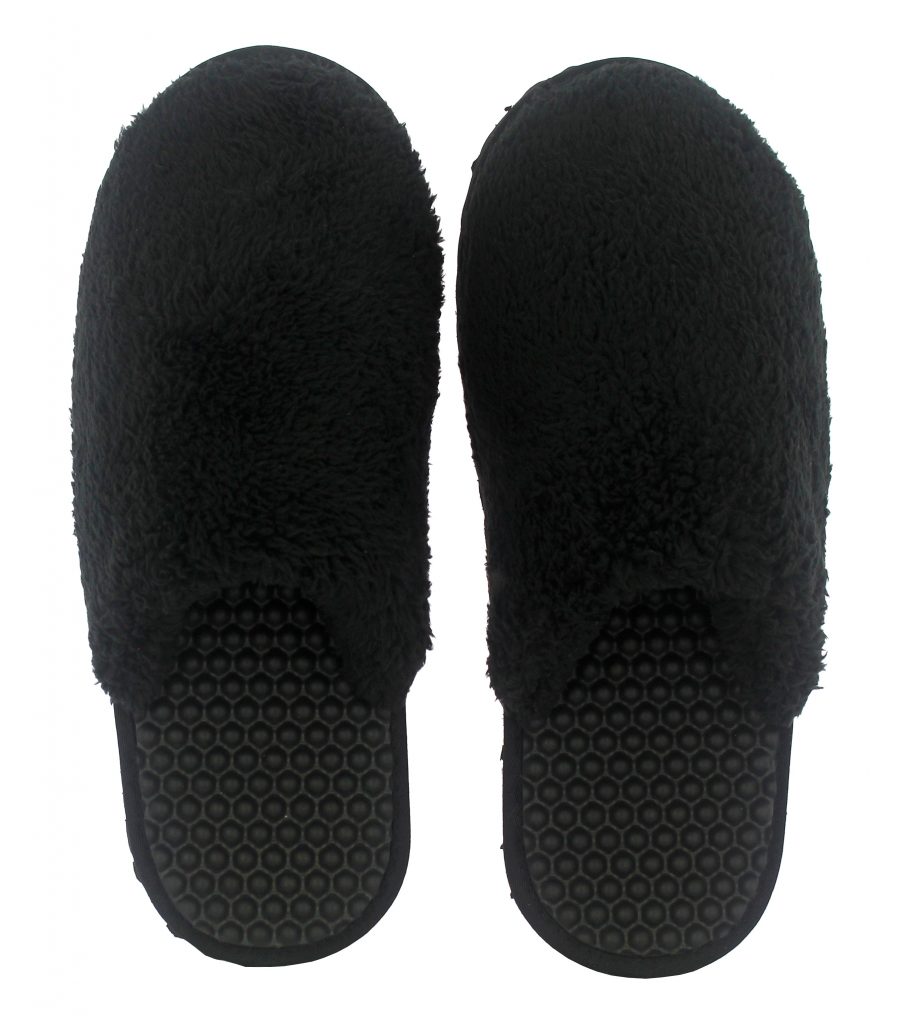 Flip Flops Massage Slippers //  Black