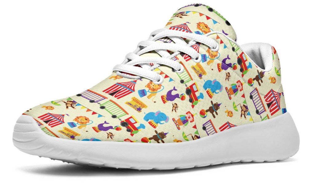 Circus Pattern Sneakers