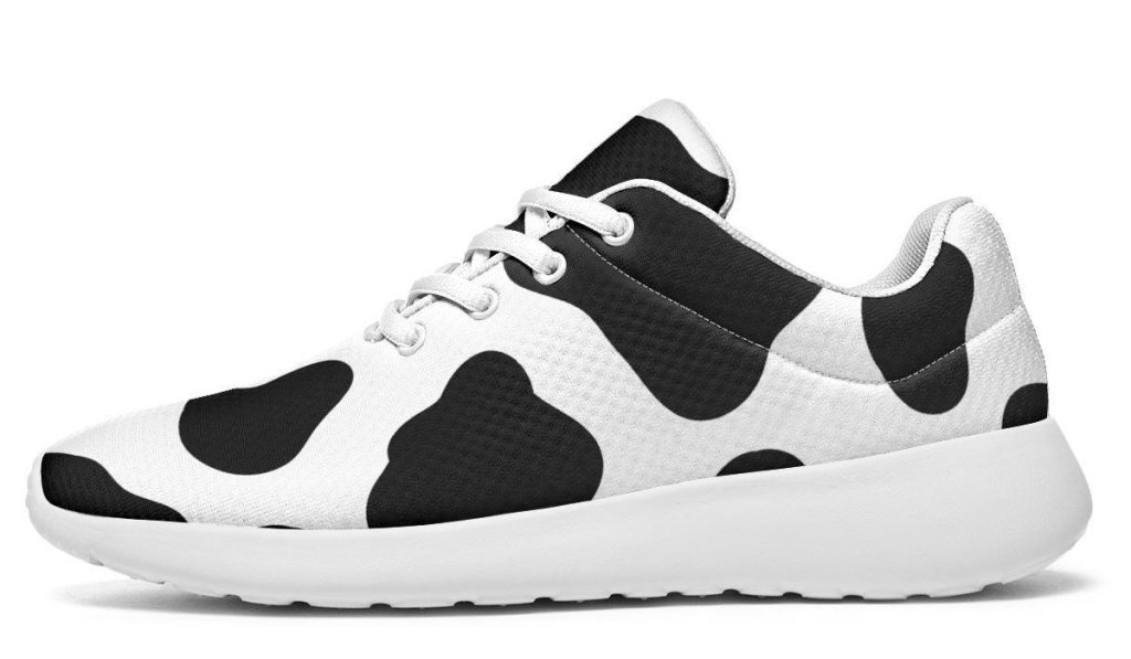 Cow Print Sneakers