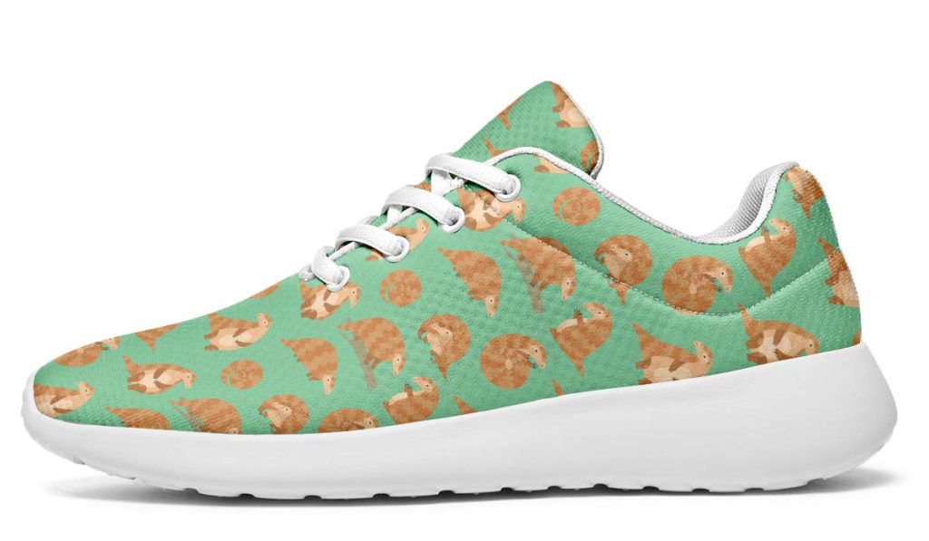 Cute Pangolin Pattern Sneakers