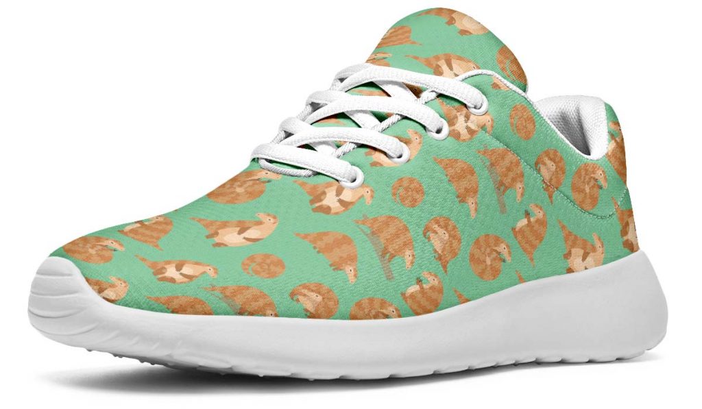 Cute Pangolin Pattern Sneakers