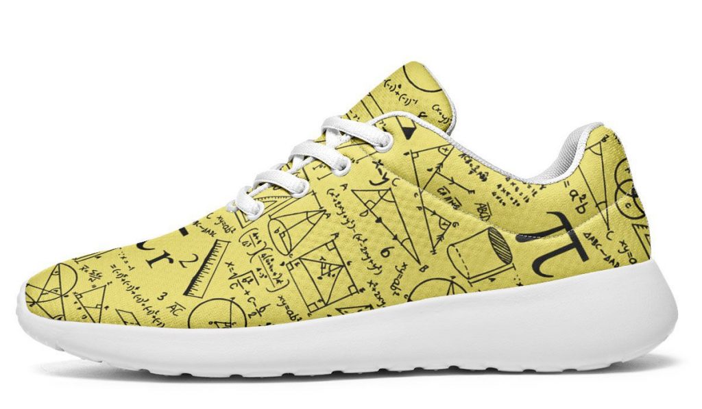 Math Pattern Sneakers