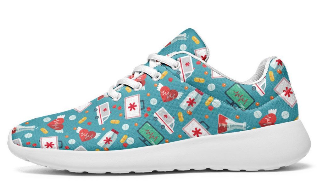 Nurse Pattern Sneakers