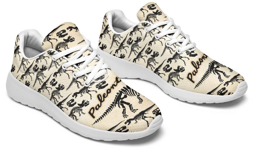 Paleontology Dinosaur Fossil Sneakers