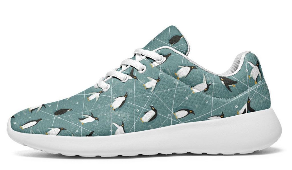 Penguin Pattern Sneakers