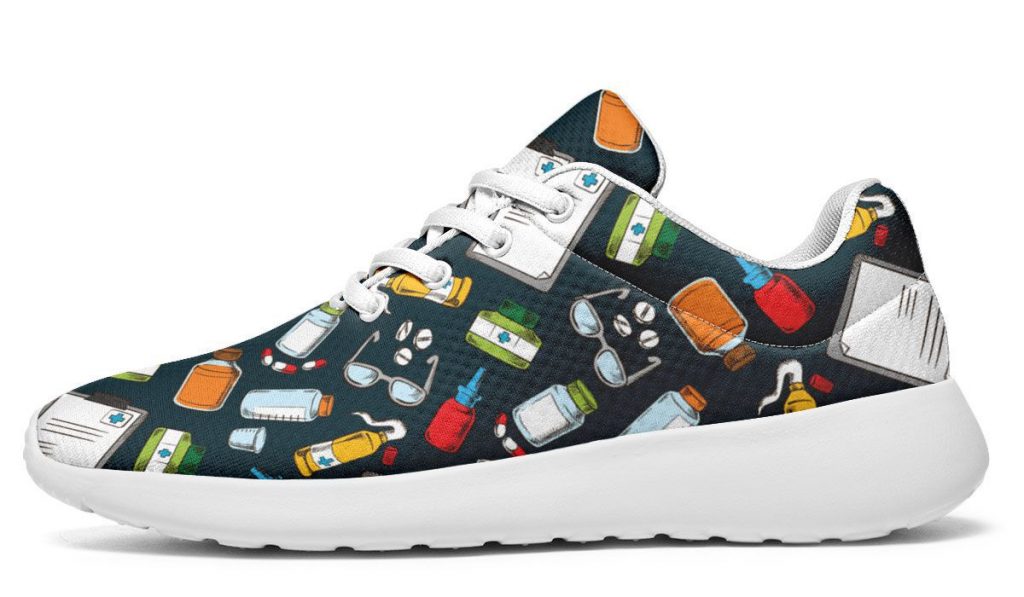 Pharmacist Pattern Sneakers