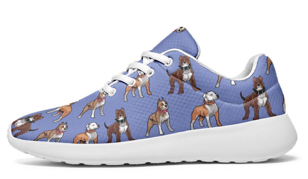 Pit Bull Pattern Sneakers