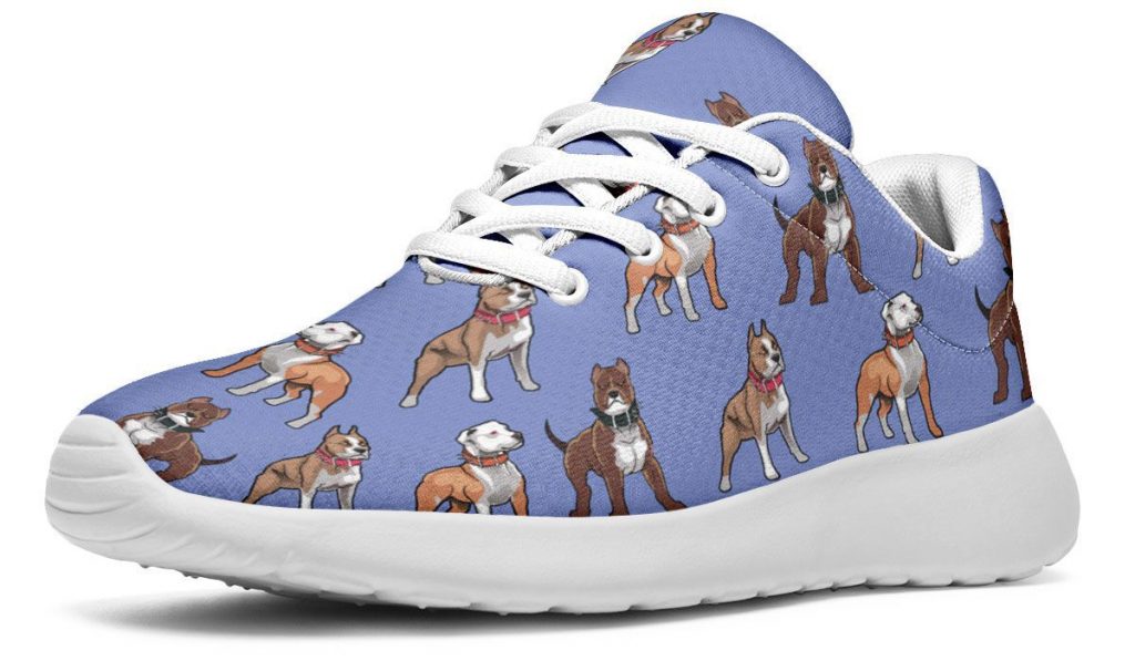 Pit Bull Pattern Sneakers