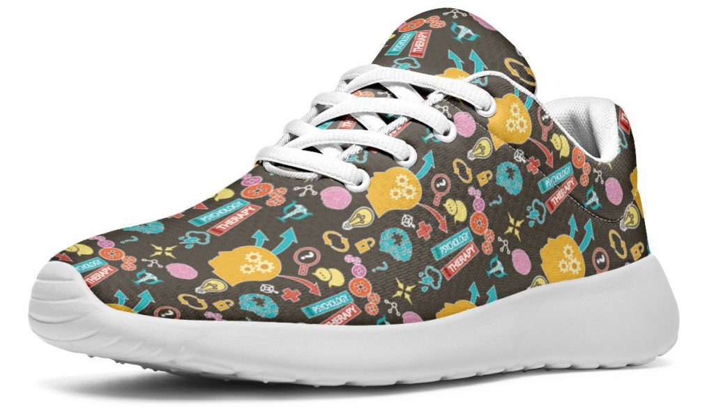 Psychology Pattern Sneakers