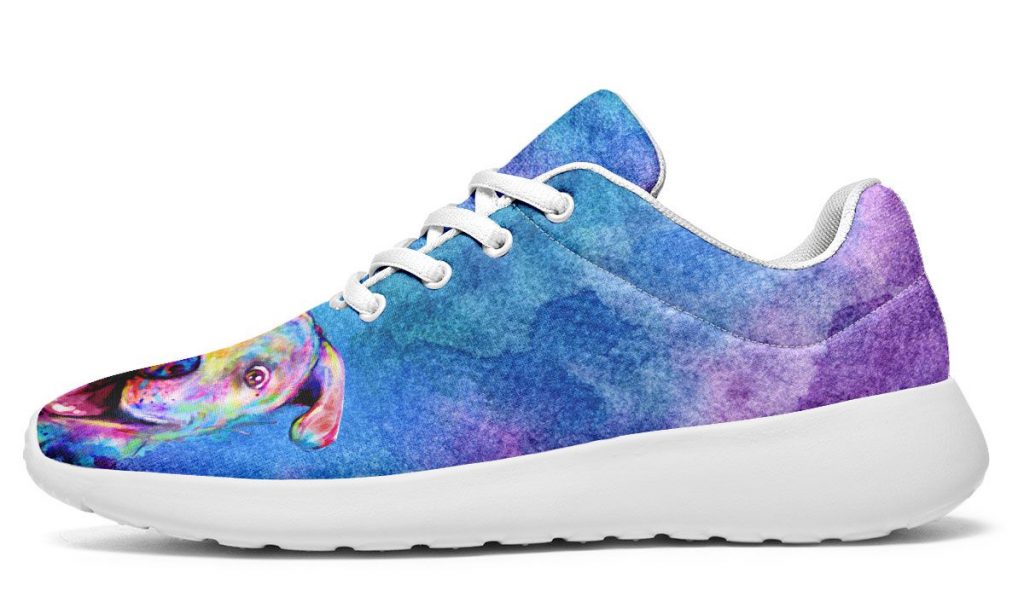 Rainbow Pit Bull Sneakers