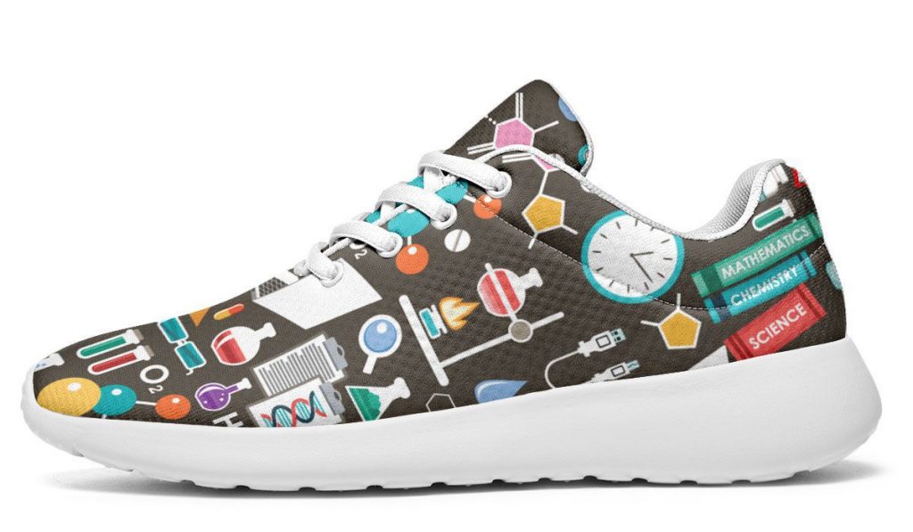 Science Pattern Sneakers